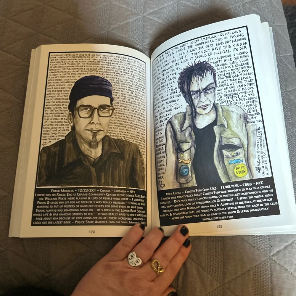 Peops - Portraits & Stories of People by Fly Paperback Book 90s Zine DIY Art